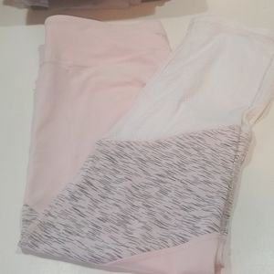 Light pink active pants